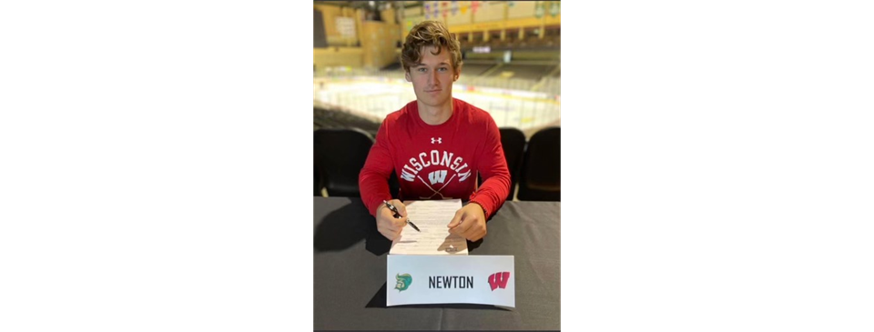 SEH Alum Robby Newton Signs NLI with Wisconsin